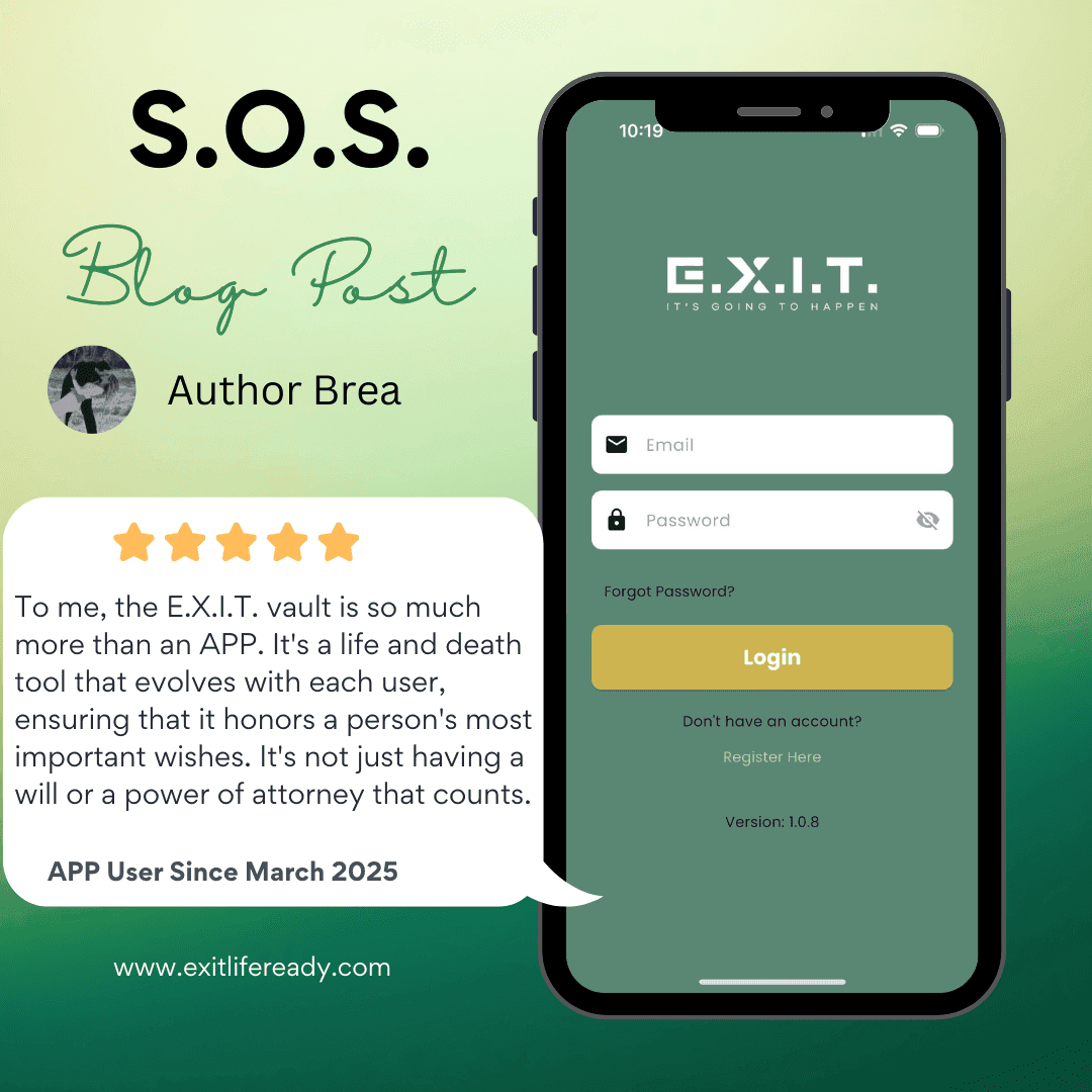S.O.S. Are You ready? - End Of Life Preparation Checklist