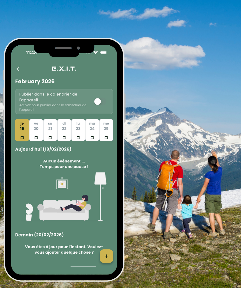 Application de calendrier partagé