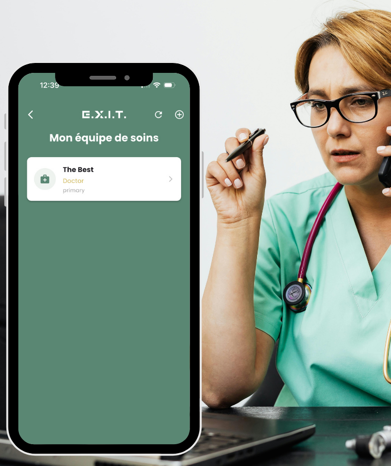 application de gestion des soins de santé