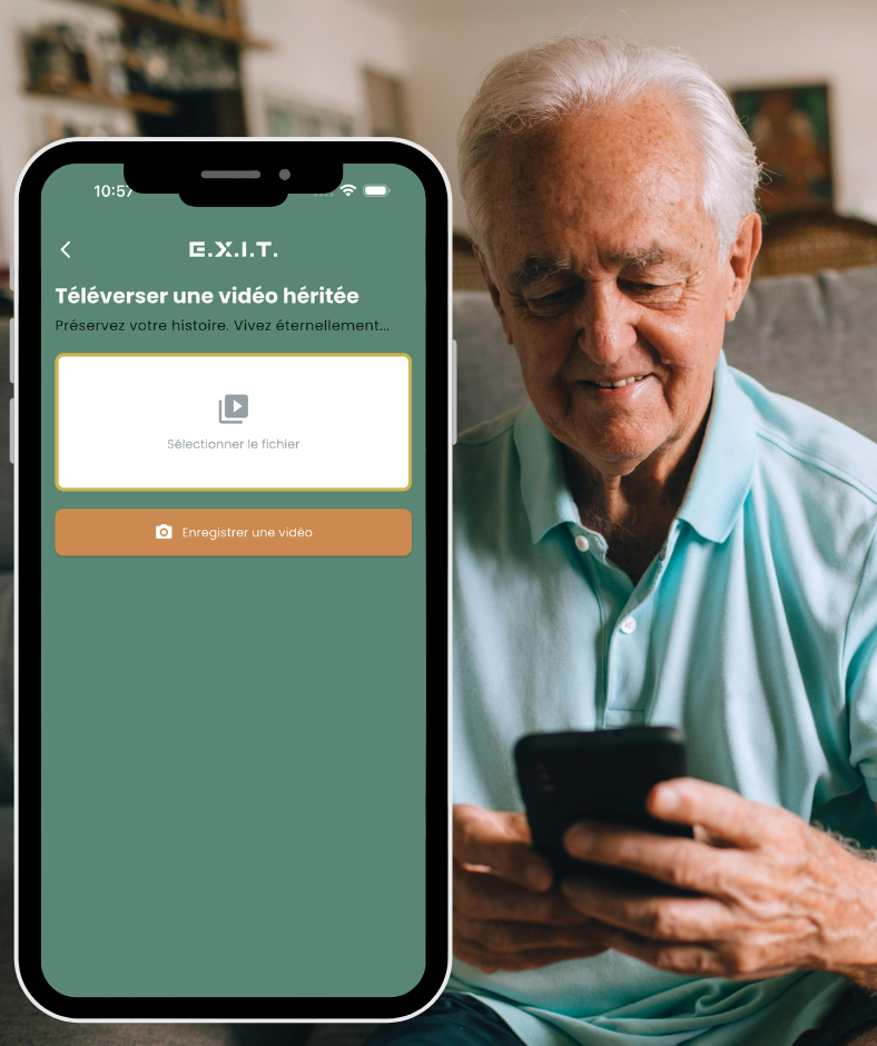 Ancienne application d'enregistrement vidéo