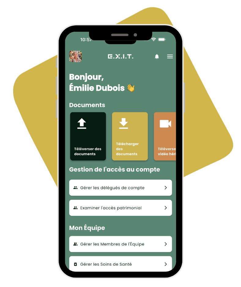 Conservez votre testament