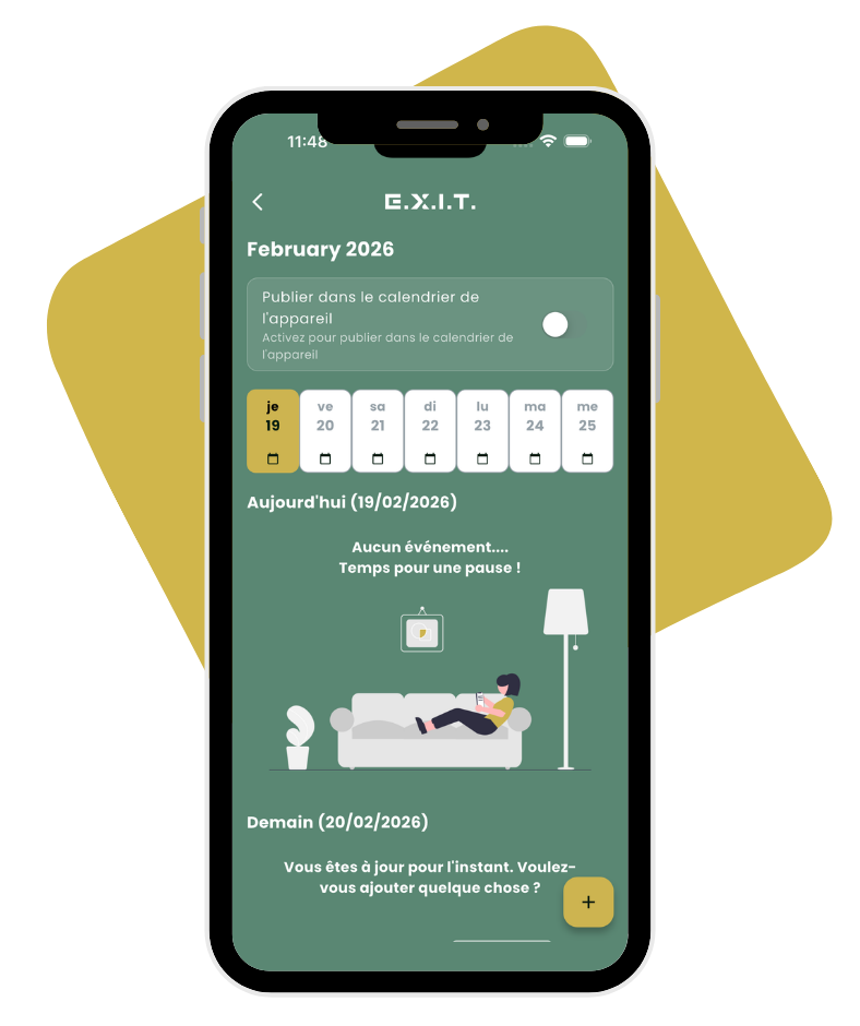 application de partage de calendrier familial