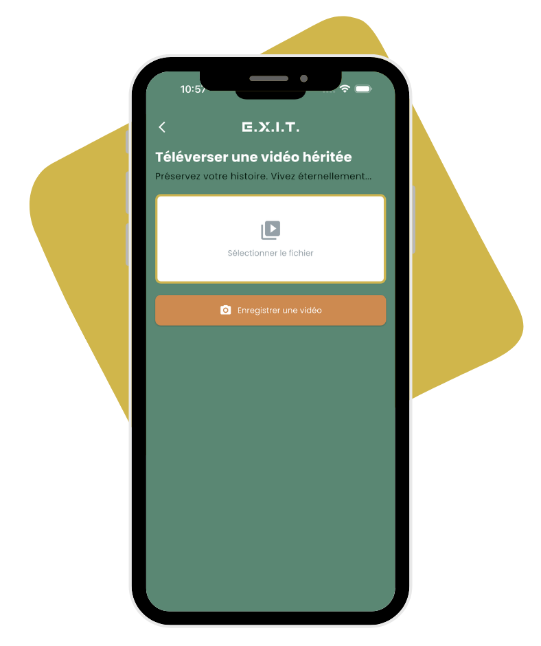 application d'enregistrement vidéo héritée